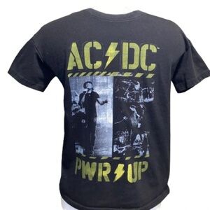 AC/DC Black and Yellow Graphic Tee